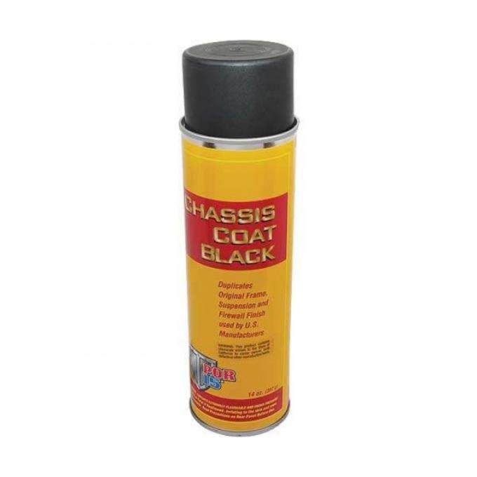 Chassis Coat Black/ Semi-gloss Black/ 14 Oz. Spray Can