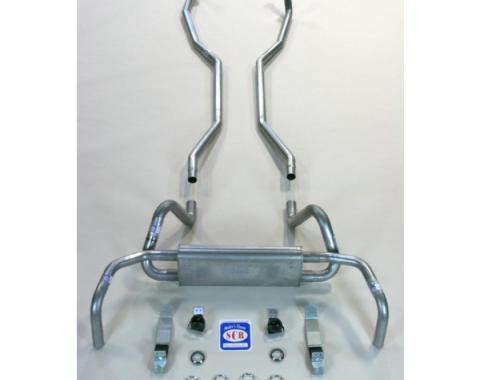 Camaro Z28 Original Style Exhaust System Kit, 2-1/4", 1967-1968