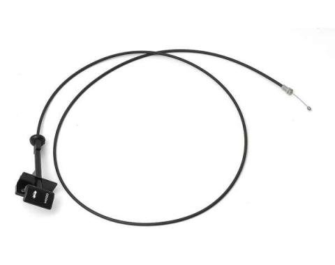 Firebird Hood Latch Release Cable, 1982-1989