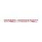Plastigage, Range .002-.006, Red