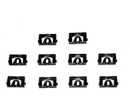 Redline Restomotive® 1970-1973 Camaro / Firebird Windshield Molding Clip Set