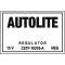 Decal - Voltage Regulator - 1965-1966