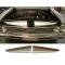 Chevelle Core Support Filler Panel, Anodized Aluminum, 1966