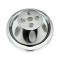 Chevelle Water Pump Pulley, Small Block, Single Groove, Polished Billet Aluminum, For Cars With Short Water Pump, 1964-1968
