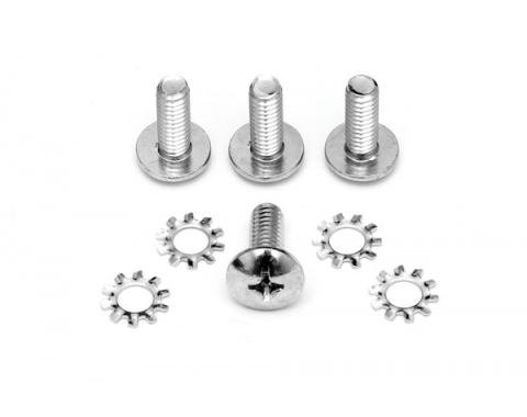 Chevy Truck Door Striker Screw Set, 1952-1963