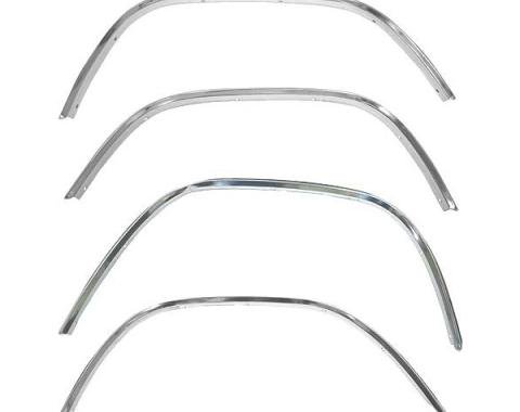 Ford Pickup Truck Wheel Opening Moulding Set - 4 Pieces - F100 Thru F250