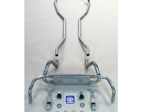 Camaro Original Style Exhaust System Kit, 2", 1967-1968