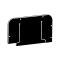 Fender Apron To Upper Control Arm Splash Shields - Die-Cut Black Rubber