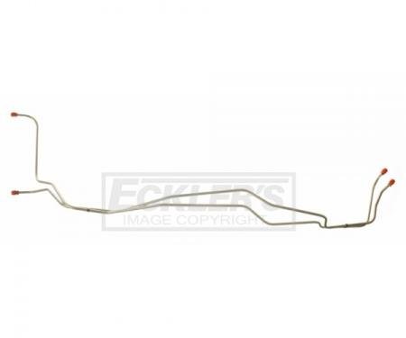 Nova Transmission Cooler Line, Steel, V8 T-350 1973-1974