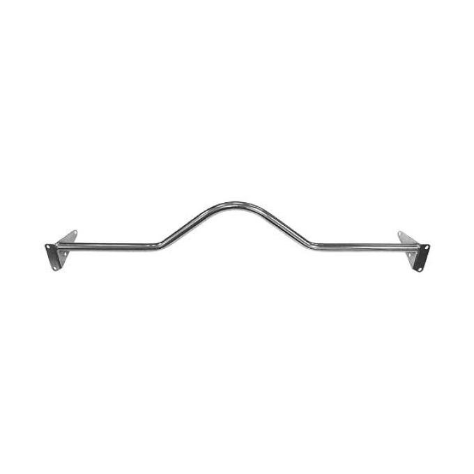 Ford Mustang Monte Carlo Bar - Curved - Chrome