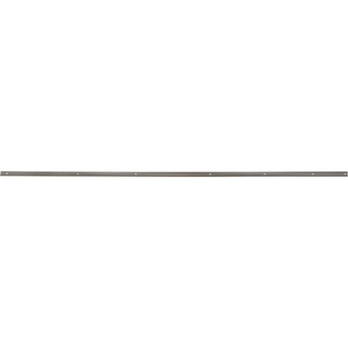 Ford Pickup Truck Bed Strip Set - Plain Steel - 7 Pieces - For Short, 6 1/2' Bed With Square-Punched Holes