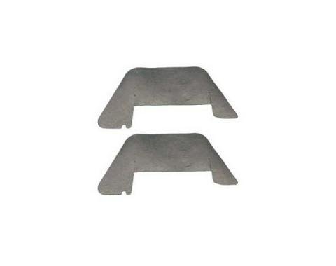 Chevy Control Arm Dust Shields, 1955-1956