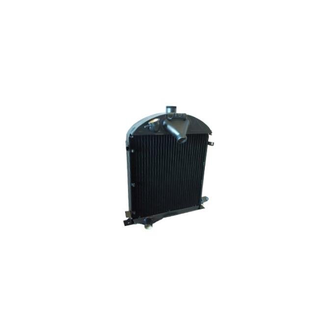 Model A Ford Radiator - Pressurized - 2 Row - 10 Fins Per Inch - Flat Tube