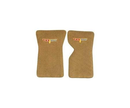 Auto Custom Carpet, Floor Mats, Cut-Pile, With Embroidery #12 Logo| 35877 Corvette 1970-1982