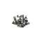 Chevy Quarter Window Felt Channel Retaining Clips, 2-Door Sedan, 1955-1957