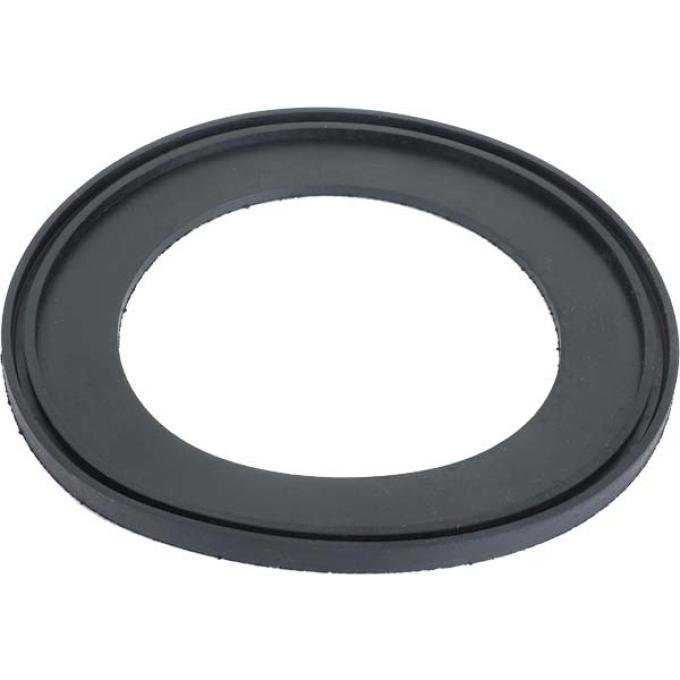 Model A Ford Step Plate Pad - Round - Molded Rubber