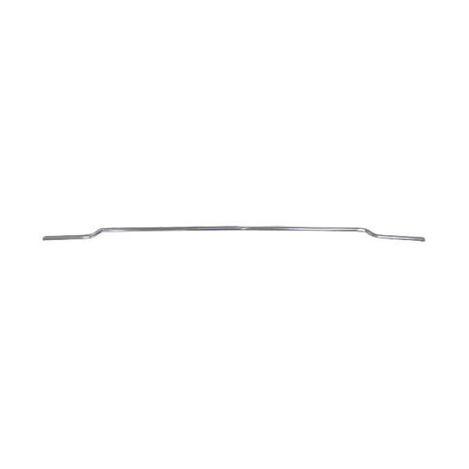 Ford Mustang Trunk Lid Moulding - Polished Aluminum - Coupe & Convertible