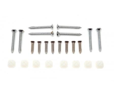Redline Restomotive® 1970 Chevelle / El Camino Headlight Bezel Mounting Hardware Kit