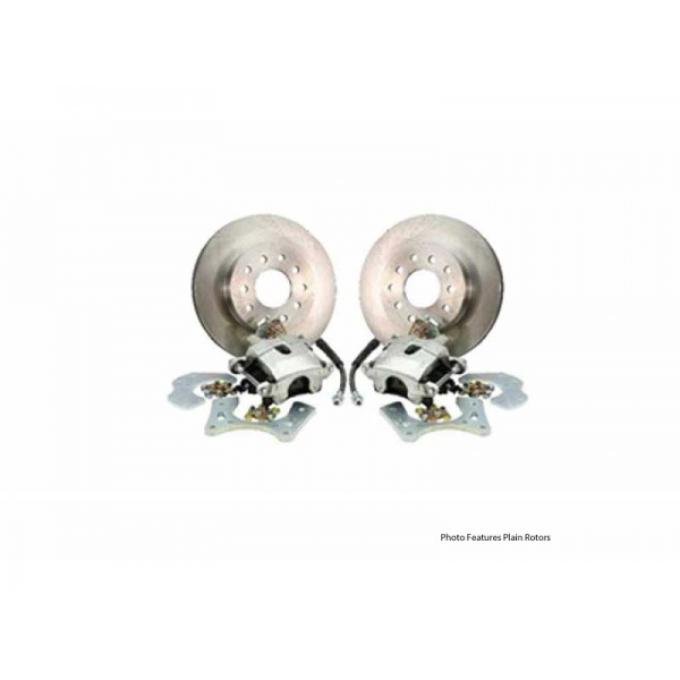 Ford Mustang - Legend Series Rear Disc Brake Conversion Kit, Basic, V8, Large Bearing Axle, 1964.5-1973