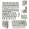 Full Size Chevy Engine Socket Head Bolt Set, Stainless Steel, Big Block, 1958-1964
