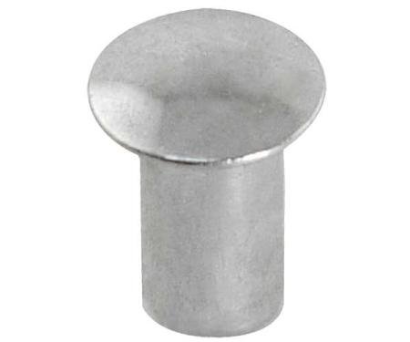 Model A Ford Rivet - 1/8 X 1/4 - Semi Tubular Oval Head - For Hood Corners
