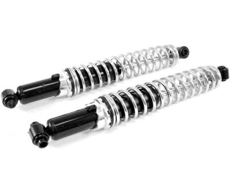 Firebird Coil-Over Springs Upgrade, Chrome, IFS Assembly, 1967-1969