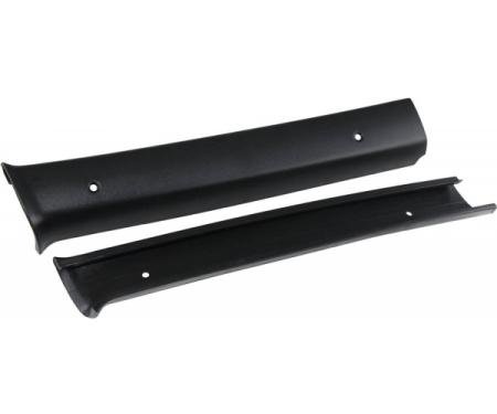 Redline Restomotive® 1968-1972 Chevrolet Chevy II / Nova Quarter Panel B-Pillar Moldings