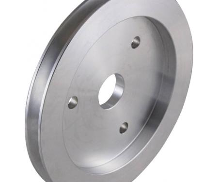 Chevy Big Block Aluminum Crankshaft Pulley, Small Water Pump, 1 Groove