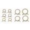 Full Size Chevy Radiator & Heater Hose Clamp Set, 1958