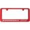 Camaro SS Painted Rear License Plate Frame