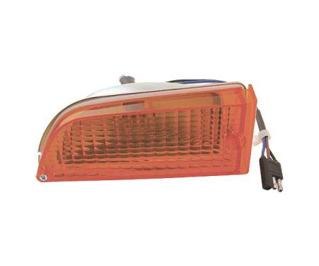Ford Mustang Parking Light Assembly - Left - Mounts In Lower Valance - All Models Except Mach 1