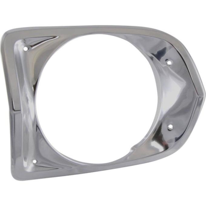 Chevy II/Nova Bezel, Headlight, Left or Right, 1966