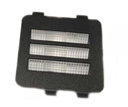 Corvette Courtesy Light Lens & Bezel, Right, 1984-1996