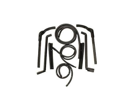 Corvette Hardtop Weatherstrip Kit, 9-Piece, 1963-1967
