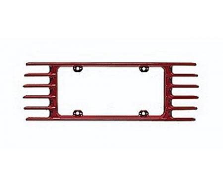 Corvette License Plate Frame, Altec Phantom, Painted Factory Colors, 1991-1996