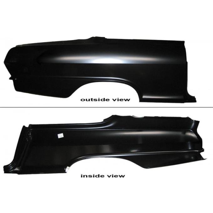Nova Quarter Panel, OEM, Right Side, 1962-1965
