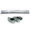 Chevy Rear Bumper Set, First Series, 3-Piece, Wagon, Nomad & Sedan Delivery, 1957