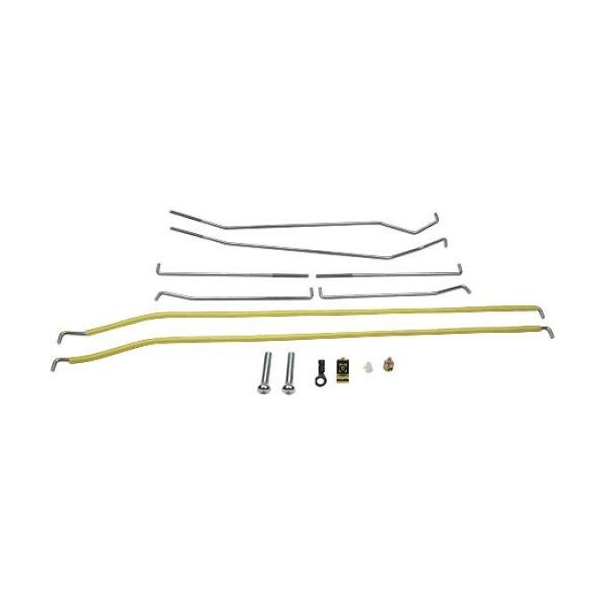 Ford Mustang Door Latch Rod Kit - Does Both Doors
