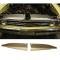 Chevelle Core Support Filler Panel, Anodized Aluminum, 1967