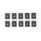 Full Size Chevy Cage Nut Kit, 5/16, 1958-1964