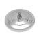Chevy Truck Outside Mirror, Round, 5, Ribbed, Chrome, 1947-1972