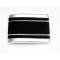 Chevy Truck Cab Molding, Right, Lower, Black, 1969-1972