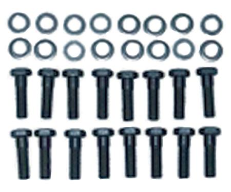 Camaro Exhaust Manifold Bolt & Washer Set, Small Block, 1967-1969