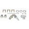 ChevyII-Nova Lock Set, Glovebox, Trunk, Door, With Original Style Keys, 1969-1972