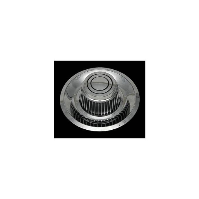 El Camino Rally Wheel Dish And Caps, Metal, 1968-1977