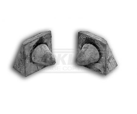 Chevy Hood Side Grommets, 1956-1957