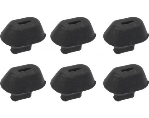 Ford Pickup Truck Hood Bumper Set - Top Of Fenders - 6 Pieces - F100