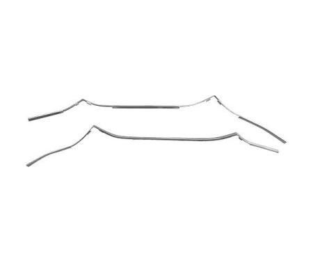 Ford Mustang Door Edge Guards - Stainless Steel