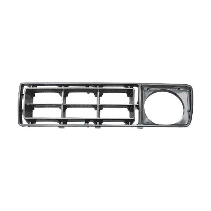 Ford Pickup Truck Grille Shell Insert - Right Side - Gloss Black - F100 Thru F350