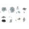Full Size Chevy Interior Trim Screw Set, 2-Door Hardtop, 1966